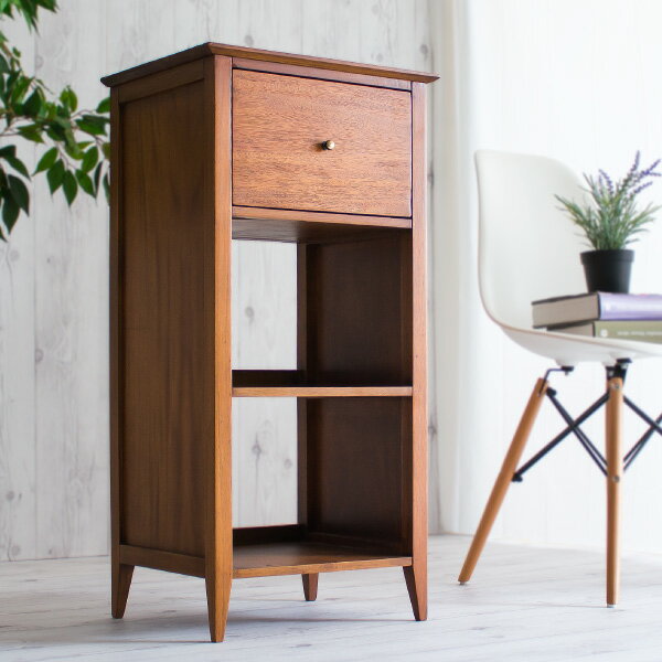 AMAZON　マホガニーGoldenチェスト