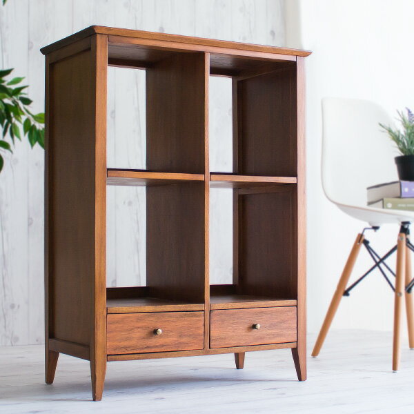 AMAZON　マホガニーGoldenラック