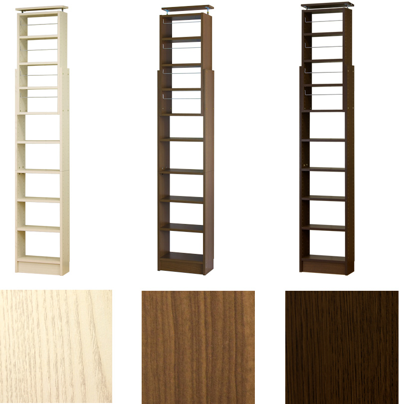 突っ張り耐震本棚のカラー